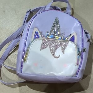 Purple Unicorn Kids Backpack